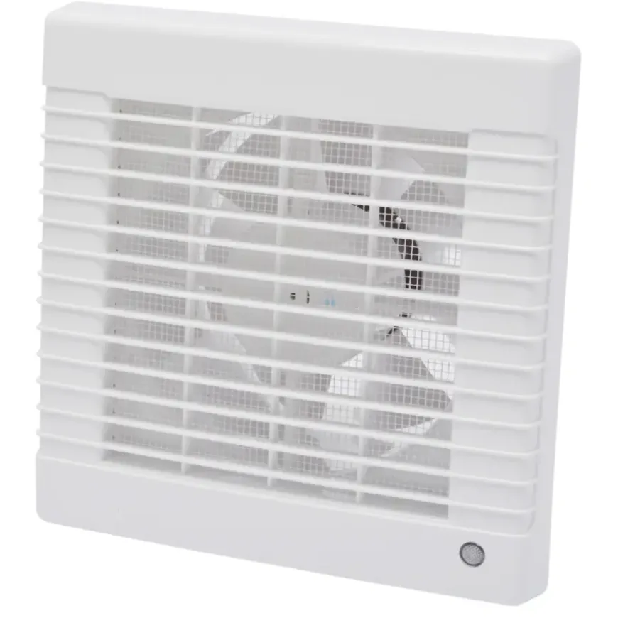 Sanivesk inbouwventilator Standaard met timer wit Ø 150 mm