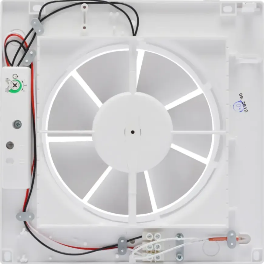 Sanivesk inbouwventilator Standaard met timer wit Ø 150 mm