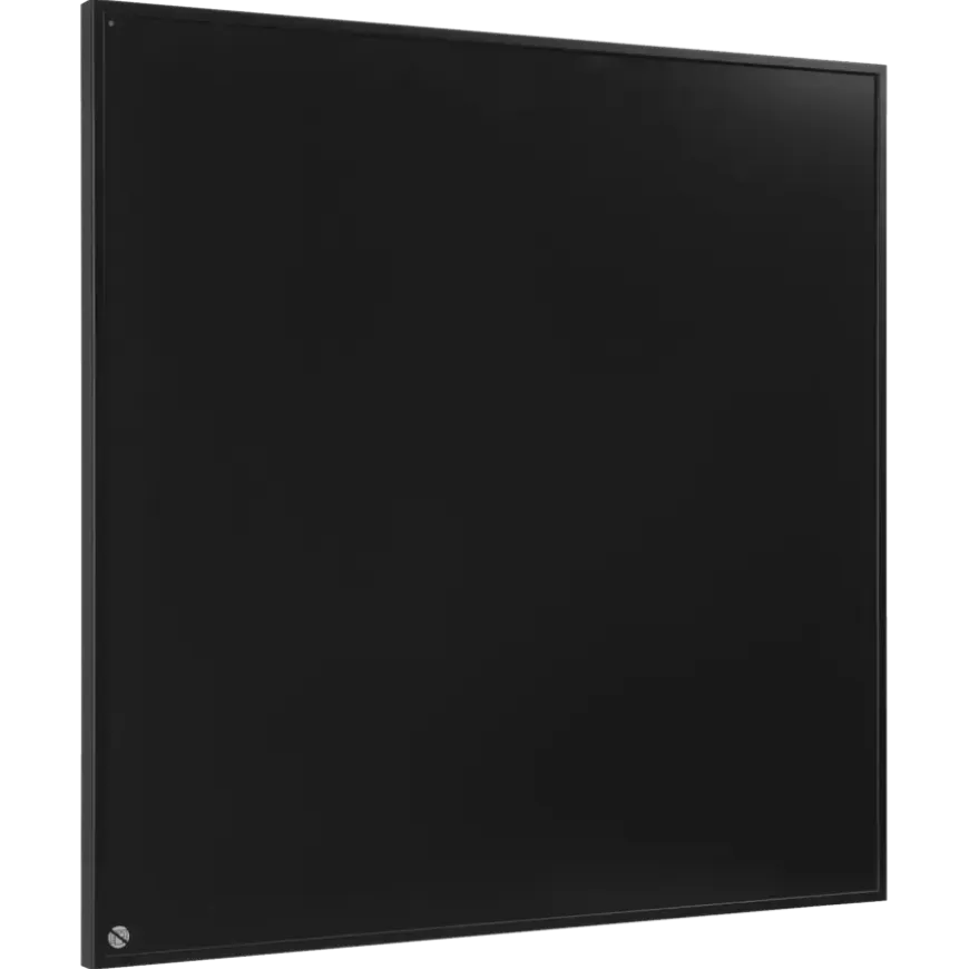 Sanivesk infrarood paneel Porto zwart 60 x 60 cm