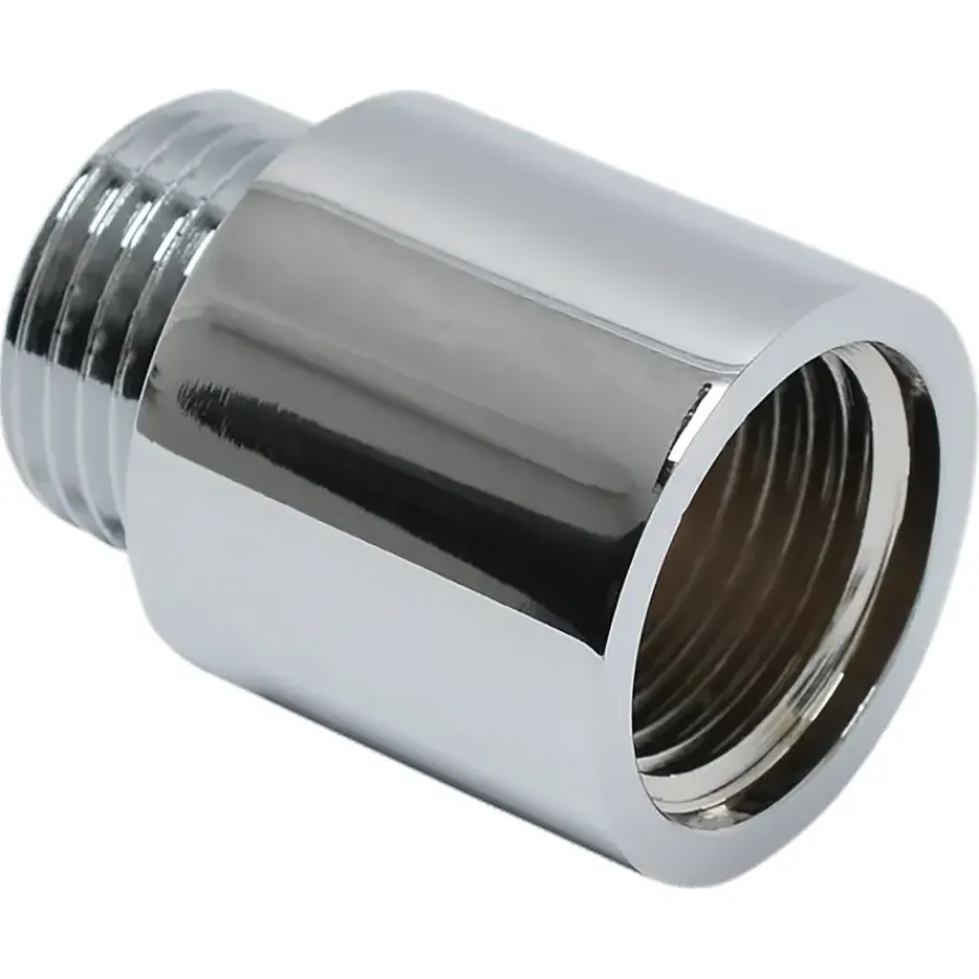Sanitair Aansluitmateriaal > Sanivesk Kraanverlengstuk 1/2"Fx1/2"M L25mm Chroom