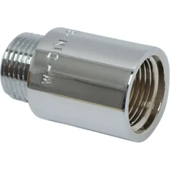 Sanitair Aansluitmateriaal > Sanivesk Kraanverlengstuk 3/8"Fx3/8"M L25mm Chroom