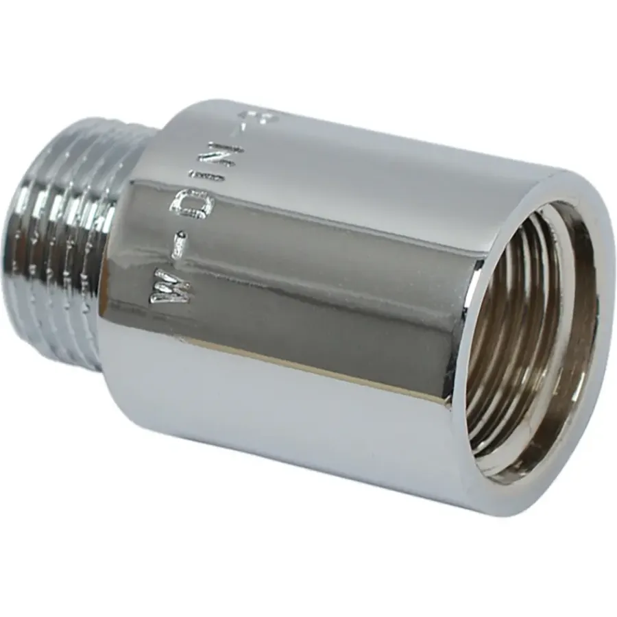 Sanitair Aansluitmateriaal > Sanivesk Kraanverlengstuk 3/8"Fx3/8"M L25mm Chroom