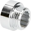 Sanitair Aansluitmateriaal > Sanivesk Kraanverlengstuk 3/4"Fx3/4"M L10mm Chroom