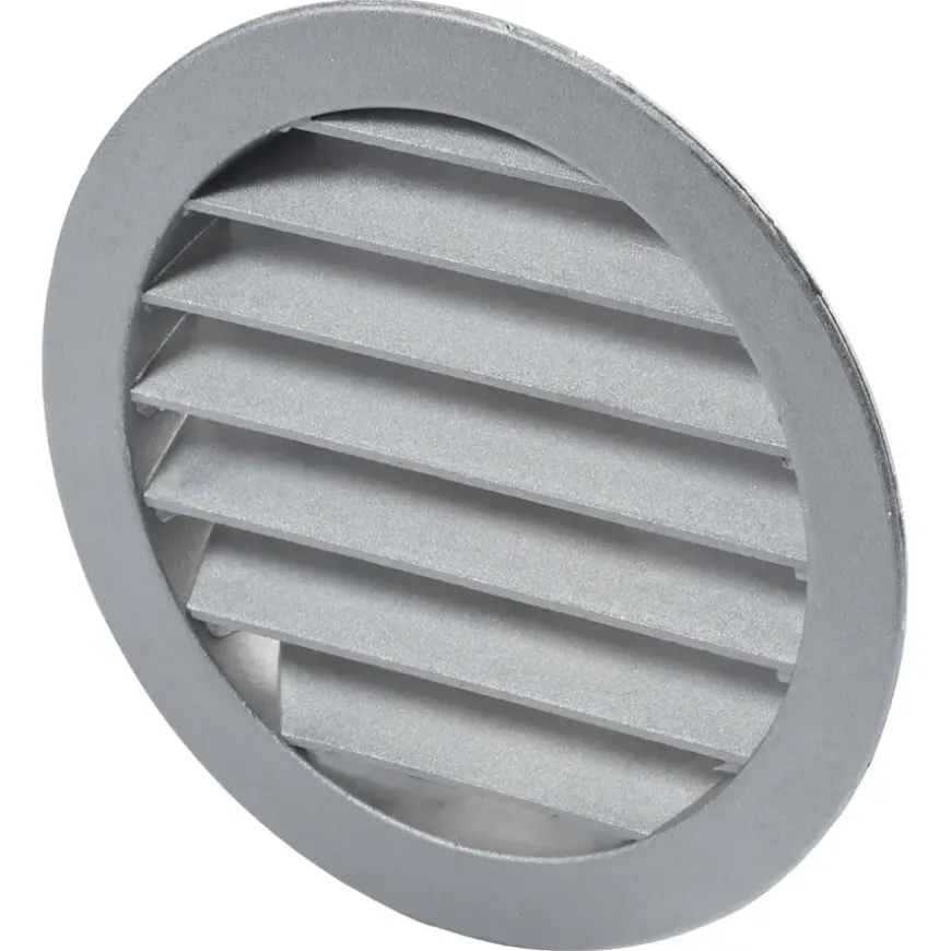 Sanivesk luchtrooster rond aluminium Ø125 mm
