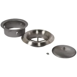Sanivesk luchtventiel RVS Ø 125 mm