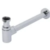 Afvoerbuizen & Hulpstukken > Sanivesk Luxe Design Fonteinsifon Chroom 5/4"x32mm LAAG model