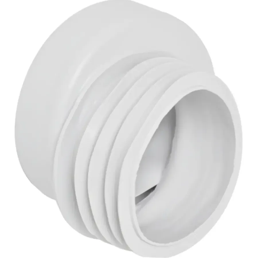 Sanitair Aansluitmateriaal|Toilet Onderdelen > Sanivesk Manchet Nr.7 100-110mm Excentrisch 20mm Wit