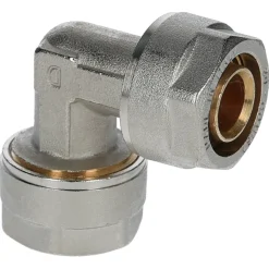 Sanitair Aansluitmateriaal > Sanivesk Meerlagen Knel Knie 20x20mm