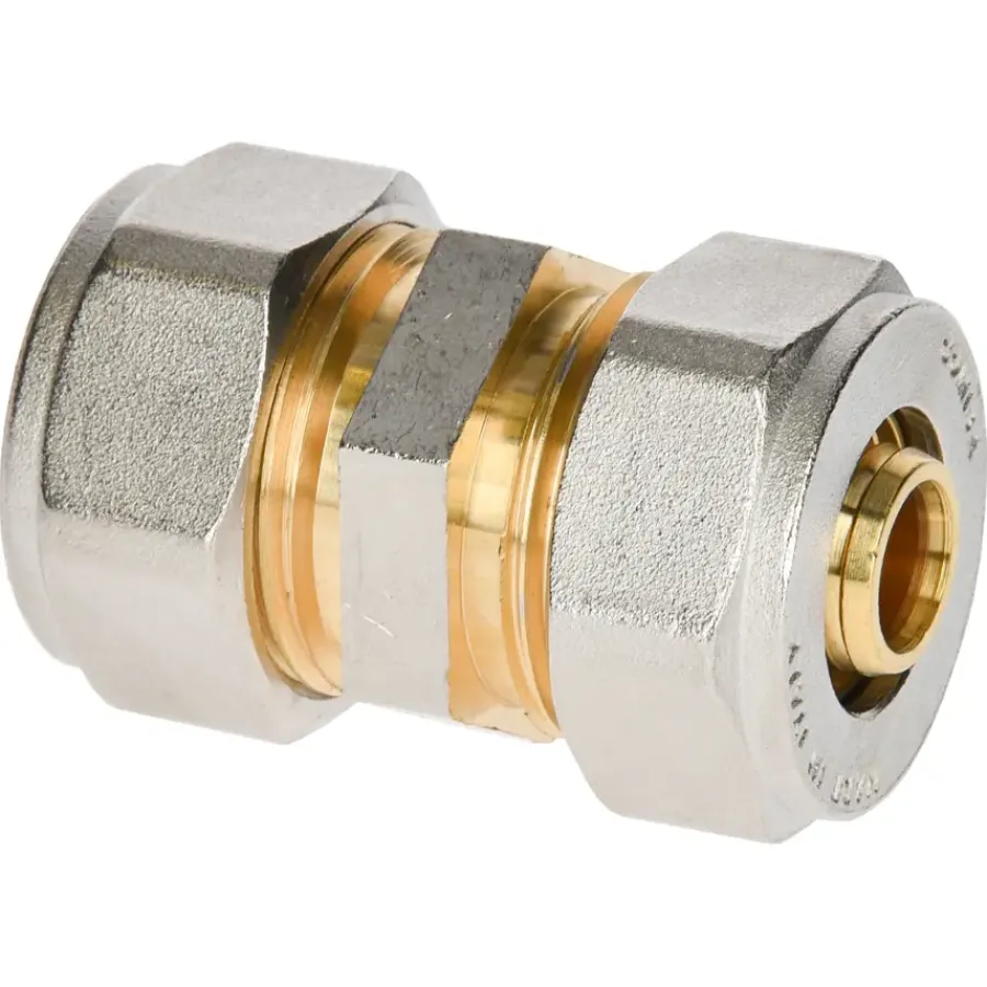 Sanitair Aansluitmateriaal > Sanivesk Meerlagen Knel Recht Overgang 20x22mm