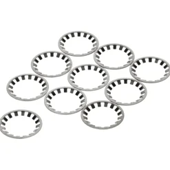 Sanitair Aansluitmateriaal > Sanivesk Meerlagen Push Borgring 16mm RVS 10 stuks
