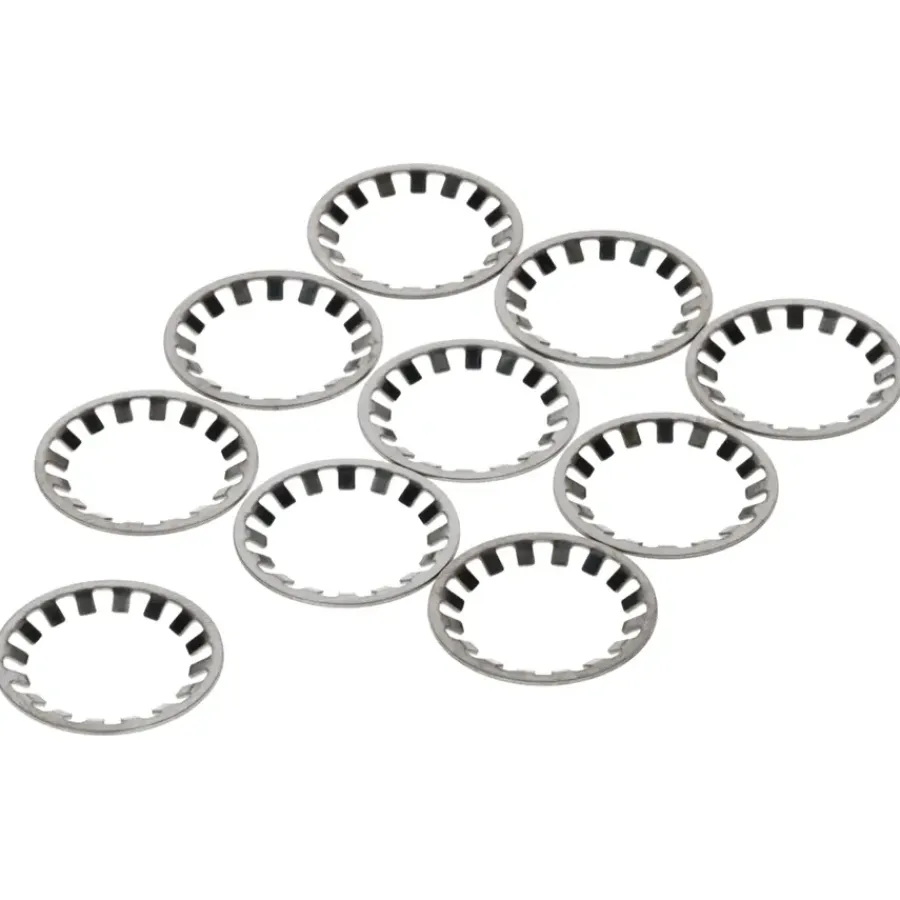 Sanitair Aansluitmateriaal > Sanivesk Meerlagen Push Borgring 16mm RVS 10 stuks