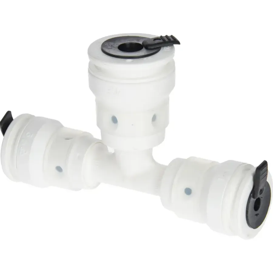 Sanitair Aansluitmateriaal > Sanivesk Meerlagen Push T-stuk 16x16x16mm