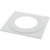 Sanivesk Plafond Afdekplaat Ø100/ 125/ 150 mm