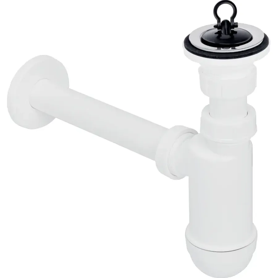 Afvoerbuizen & Hulpstukken > Sanivesk Plugbekersifon 5/4x32mm Wit