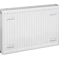 Sanivesk radiator Raya Plan Duo wit zij-aansluiting T22 60 x 80 cm