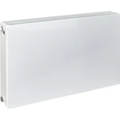 Sanivesk radiator Raya vlak Duo wit zij-aansluiting T22 50 x 100 cm