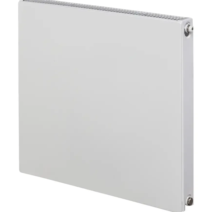 Sanivesk radiator Raya vlak Uno wit zij-aansluiting T11 50 x 50 cm