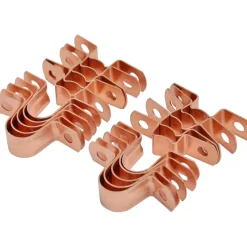 Toevoerbuizen & Hulpstukken > Sanivesk Roodkoper Zadel Hoog Dubbel 15mm 10 stuks
