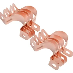 Toevoerbuizen & Hulpstukken|Kraanaccessoires > Sanivesk Roodkoper Zadel Laag Enkel 12mm 10 stuks