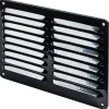 Sanivesk schoepenrooster aluminium antraciet 24,5x19,5 cm