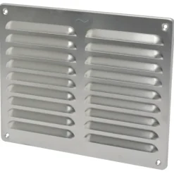 Sanivesk schoepenrooster aluminium brut 24,5x19,5 cm