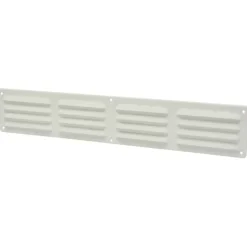 Sanivesk schoepenrooster aluminium wit 49,5x9 cm