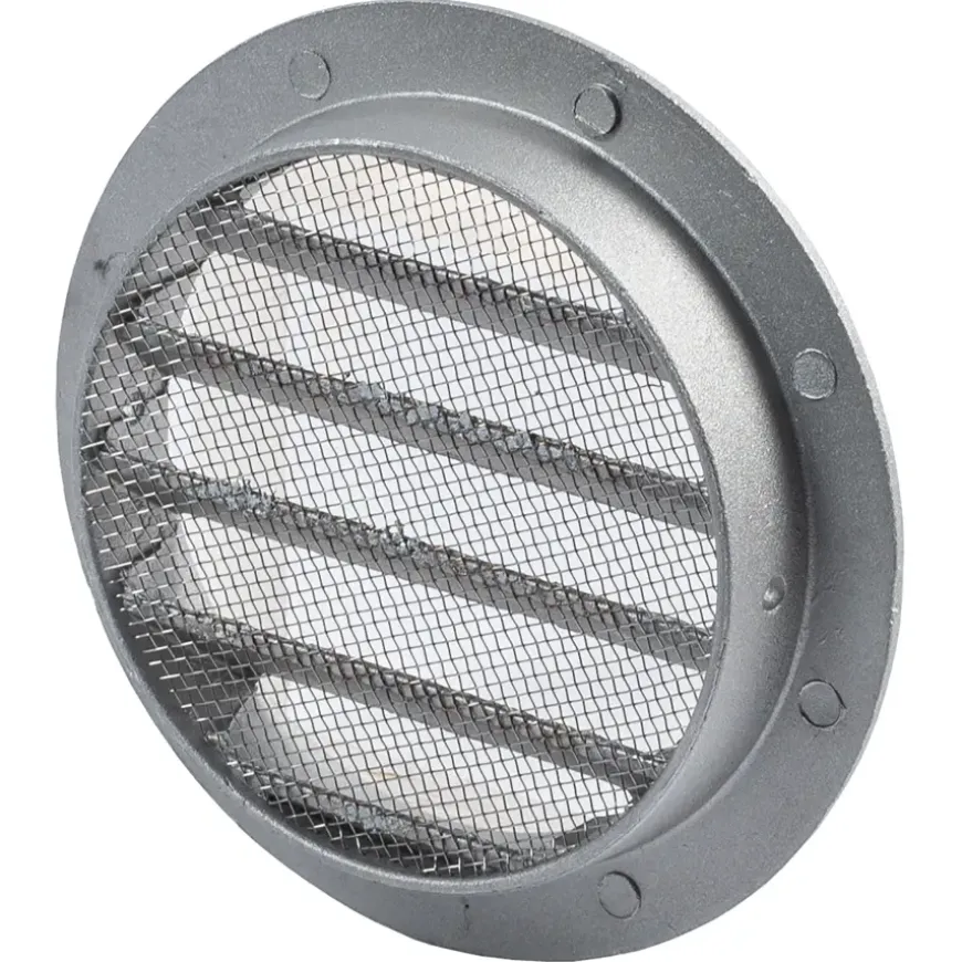 Sanivesk schoepenrooster aluminium Ø100 mm