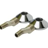 Sanitair Aansluitmateriaal > Sanivesk S-Koppeling 3/4"Mx3/8"M Chroom 2 stuks