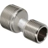 Sanitair Aansluitmateriaal > Sanivesk S-Koppeling 3/4"Mx1/2"M Chroom 2 stuks