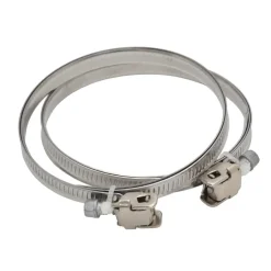 Toevoerbuizen & Hulpstukken > Sanivesk slangklem aluminium Ø 60-165 mm 2 stuks
