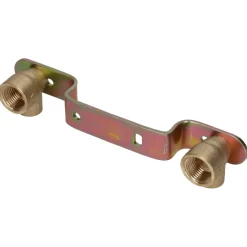 Sanitair Aansluitmateriaal > Sanivesk Soldeer Dubbele Muurbeugel 153mm 15mmx1/2"F