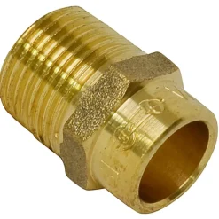 Sanitair Aansluitmateriaal > Sanivesk Soldeer Recht Overgang 15mmx1/2"M