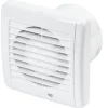 Sanivesk stille inbouwventilator Standaard met timer wit Ø 100 mm