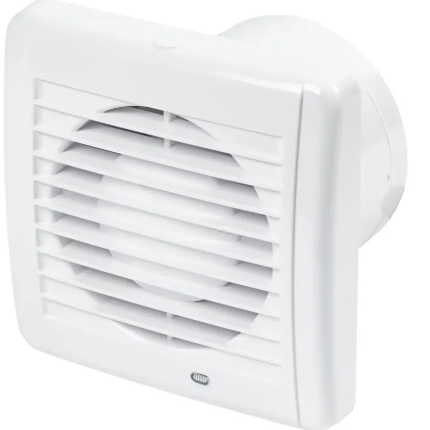 Sanivesk stille inbouwventilator Standaard met timer wit Ø 100 mm