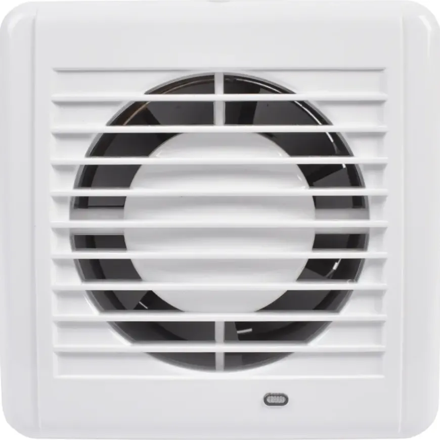 Sanivesk stille inbouwventilator Standaard met timer wit Ø 100 mm