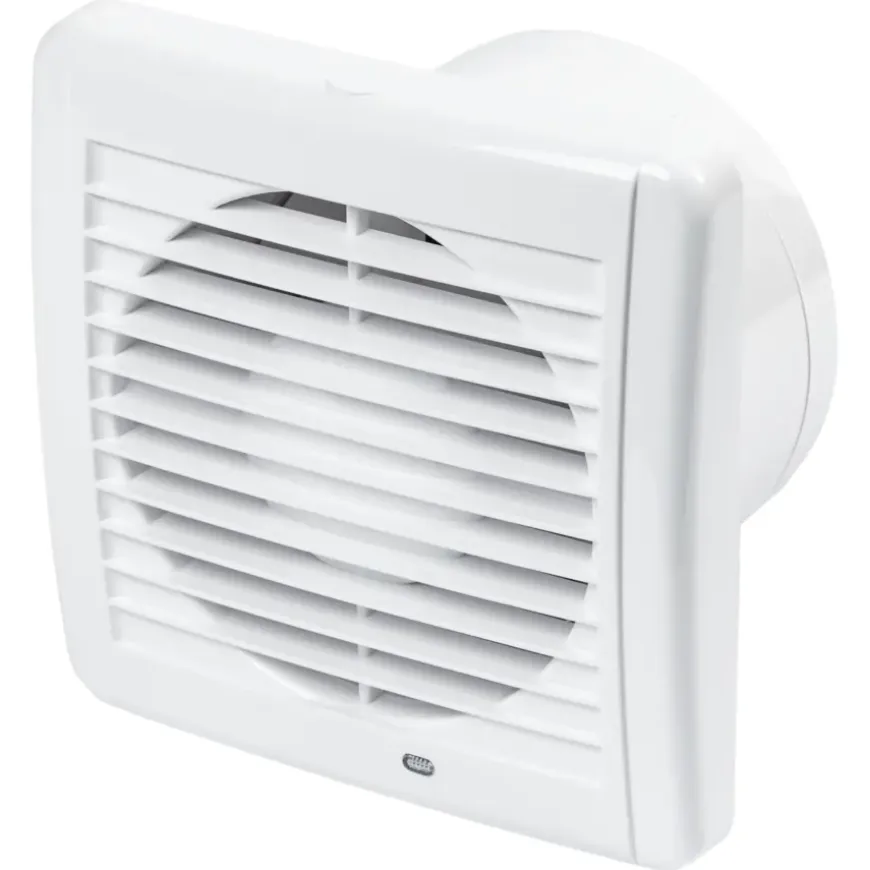 Sanivesk stille inbouwventilator Standaard wit Ø 150 mm
