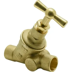 Sanitair Aansluitmateriaal > Sanivesk Stopkraan Soldeer 15x15mm