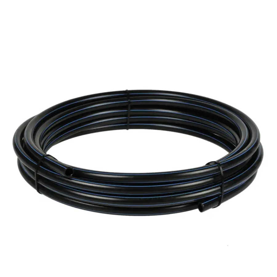 Toevoerbuizen & Hulpstukken > Sanivesk Tyleenbuis 16mm 10 Meter Zwart
