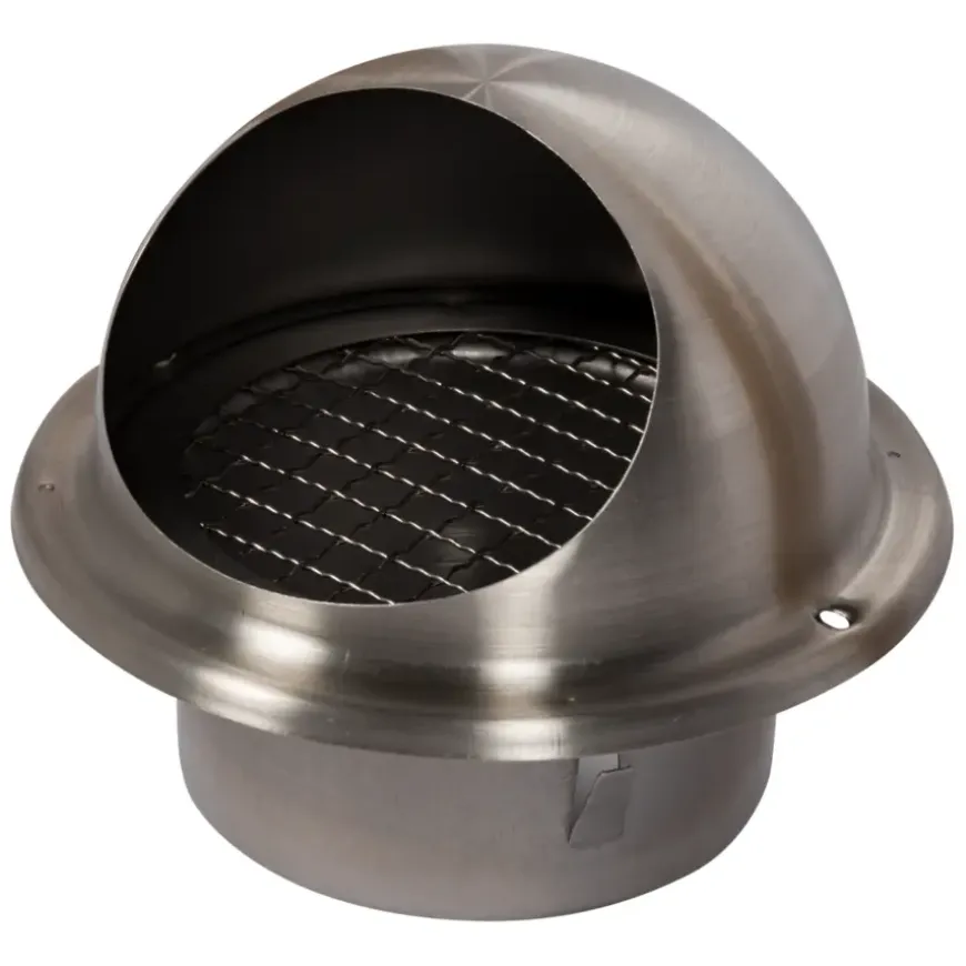 Sanivesk ventilatierooster bol RVS Ø150 mm