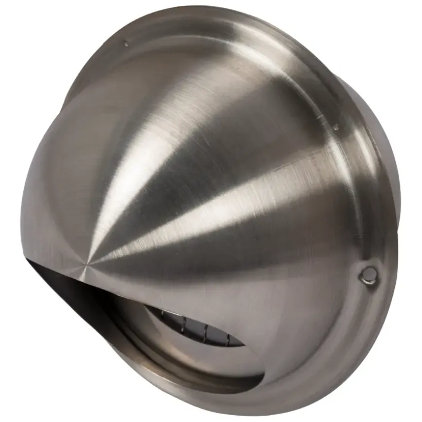Sanivesk ventilatierooster bol RVS Ø125 mm