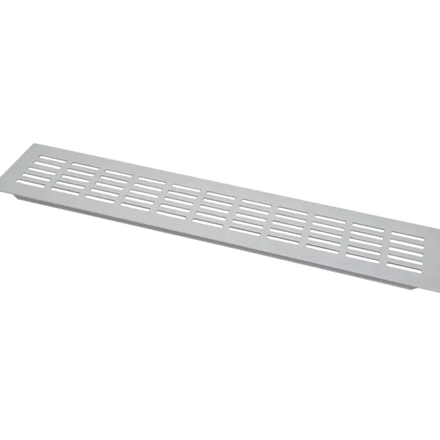 Sanivesk ventilatiestrip aluminium geanodiseerd 40x8 cm