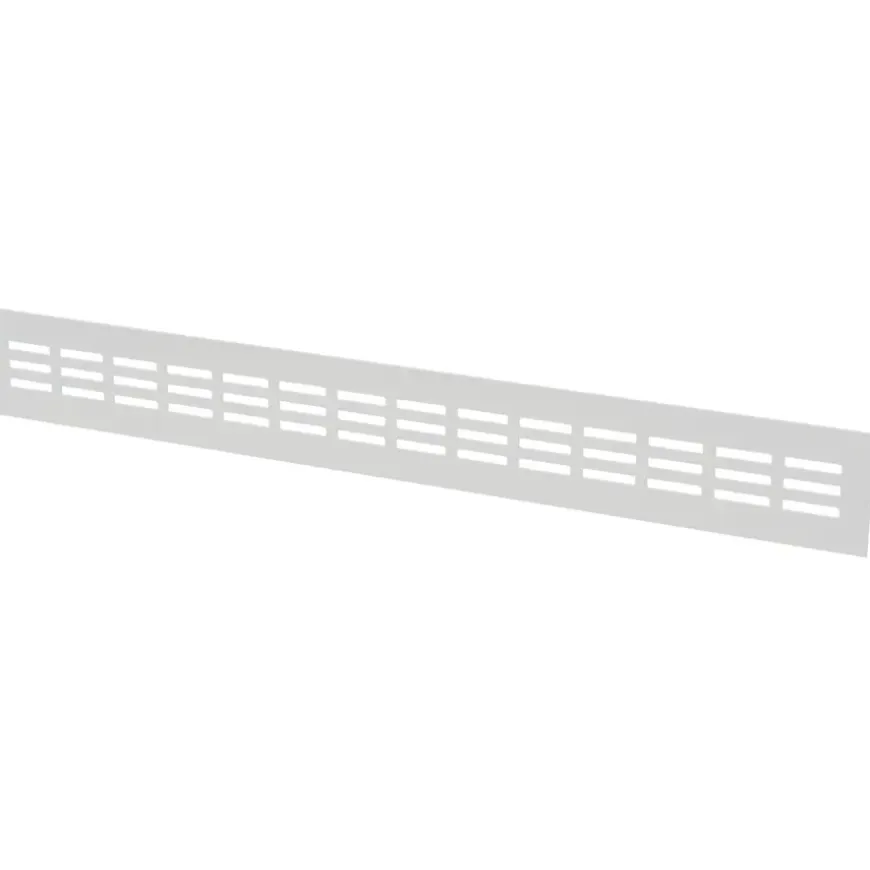Sanivesk ventilatiestrip aluminium wit 50x6 cm