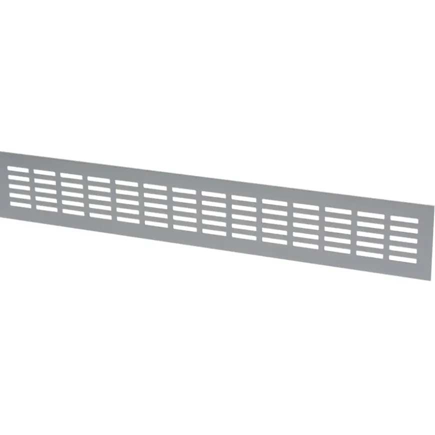 Sanivesk ventilatiestrip aluminium geanodiseerd 50x8 cm