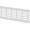 Sanivesk ventilatiestrip aluminium wit 50x8 cm