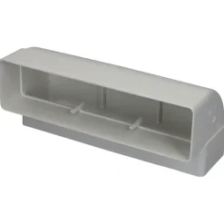 Sanivesk vlakkanaal bochtstuk 90° verticaal 220x555 mm