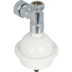 Wasmachine Accessoires > Sanivesk Waterslagdemper + T-Stuk 1/2"Fx3/4"Fx1/2"M