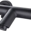 Santo thermostatische badkraan zwart
