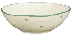 Schaal donker groen - h4,5xd13cm