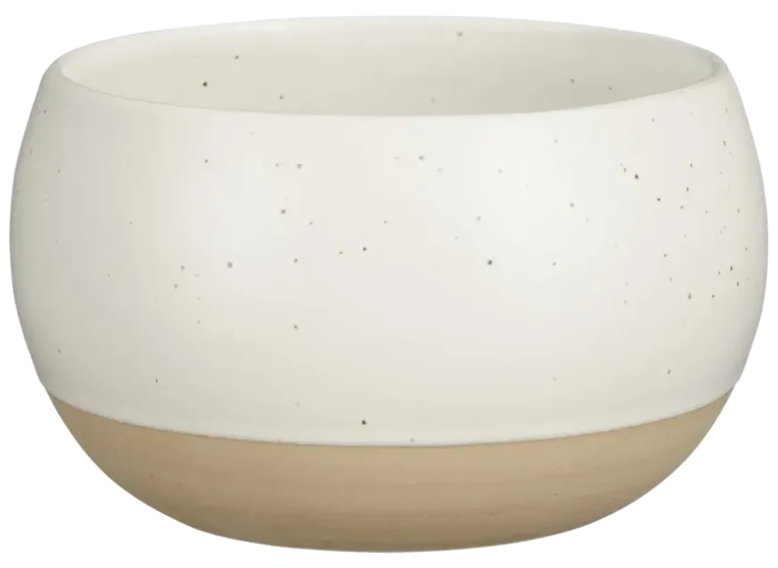 Schaal off white - h8xd12cm