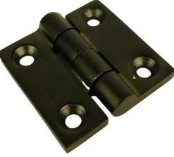 Scharnieren|Hekonderdelen > KPE Holland Scharnier 50x50x4mm RVS Zwart